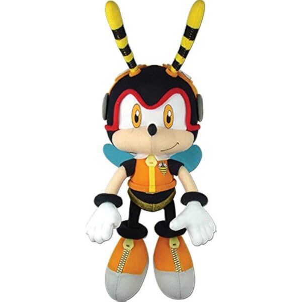 GE Animation GE52680 Eastern Sonic The Hedgehog Charmy Plush, 8.5''H, Multi-Colored - Image 3