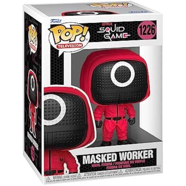 Funko POP TV: Squid Game - Masked Worker, Multicolor