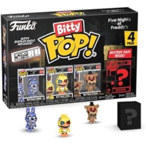 Funko Bitty POP! Five Nights at Freddy's (FNAF)- Nightmare Bonnie and A Surprise Mystery Mini Figure - 0.9 Inch (2.2 Cm) Collectable - Gift Idea