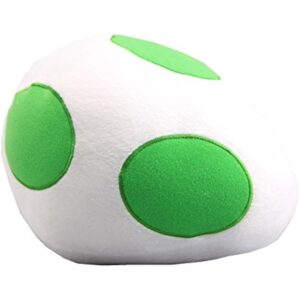 uiuoutoy Bros. Yoshi Egg Plush 8'', Green