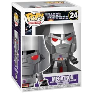 Funko Pop Retro Toys: Transformers - Megatron - Collectable Vinyl Figure - Gift Idea - Official Merchandise - Toys for Kids & Adults - Action/Adventure Fans - Model Figure for Collectors and Display
