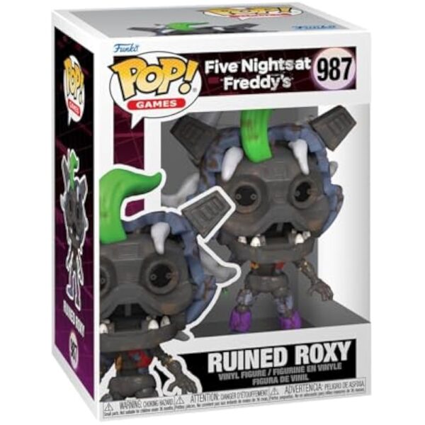 Funko POP! Games: Ruin - Ruined Roxy - Roxy - FNAF - Collectable Vinyl Figure - Gift Idea - Official Merchandise - for Kids & Adults - Video Games Fans - Model Figure for Collectors and Display