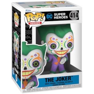 Funko POP Heroes: Dia De Los DC - Joker, Multicolor