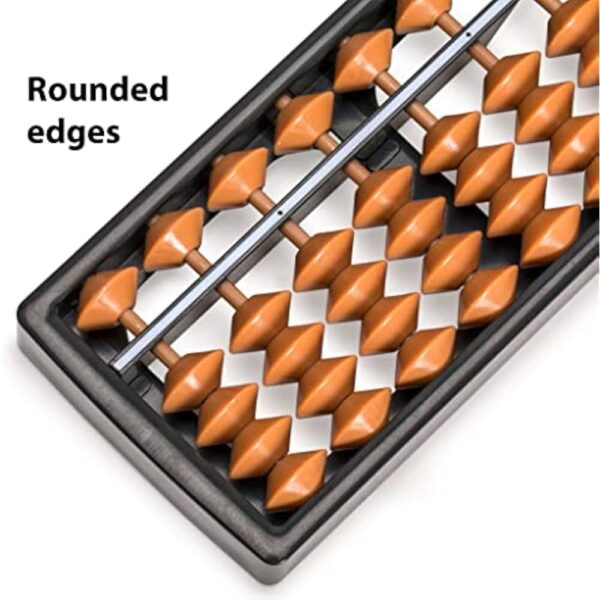 YMI Digit Standard Abacus 10.5 Inches - Professional 17 Column Soroban Calculator (Functional and Educational Learning Tool) - Image 2