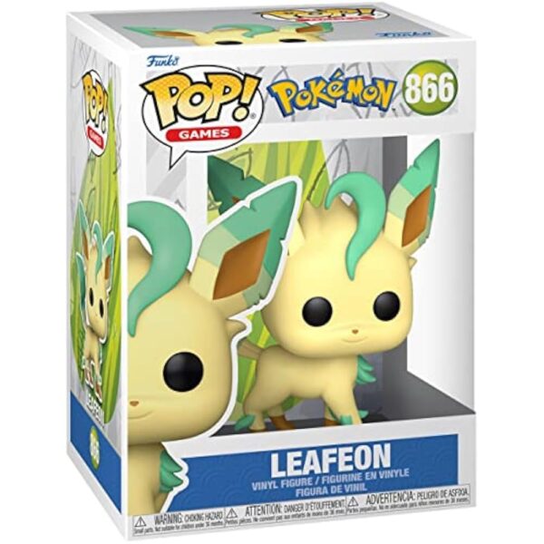 Funko Pop Games: Pokemon - Leafeon - Collectable Vinyl Figure - Gift Idea - Official Merchandise - Toys for Kids & Adults - Video Games Fans - Model Figure for Collectors and Display - Image 3