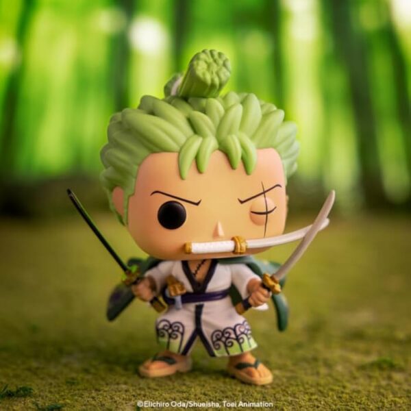 Funko POP! Animation: One Piece - Roronoa Zoro - Collectable Vinyl Figure - Gift Idea - Official Merchandise - for Kids & Adults - Anime Fans - Model Figure for Collectors and Display - Image 2
