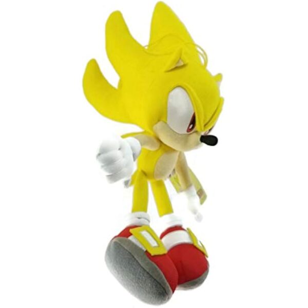 Sonic The Hedgehog Great Eastern GE-8958 Plush - Super Sonic, 12" - Image 2