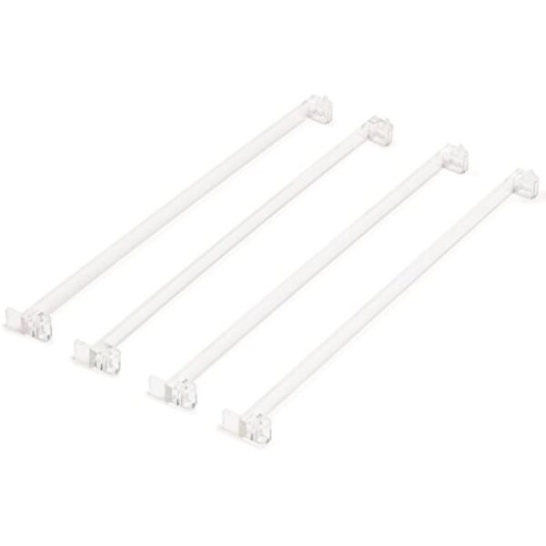 YMI American Mahjong Tile Pushers - Set of 4, 18-Inch Clear Transparent Acrylic Mahjong Pushers