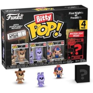 Funko Bitty POP! Five Nights at Freddy's (FNAF)- Freddy and A Surprise Mystery Mini Figure - 0.9 Inch (2.2 Cm) Collectable - Gift Idea - Cake Topper