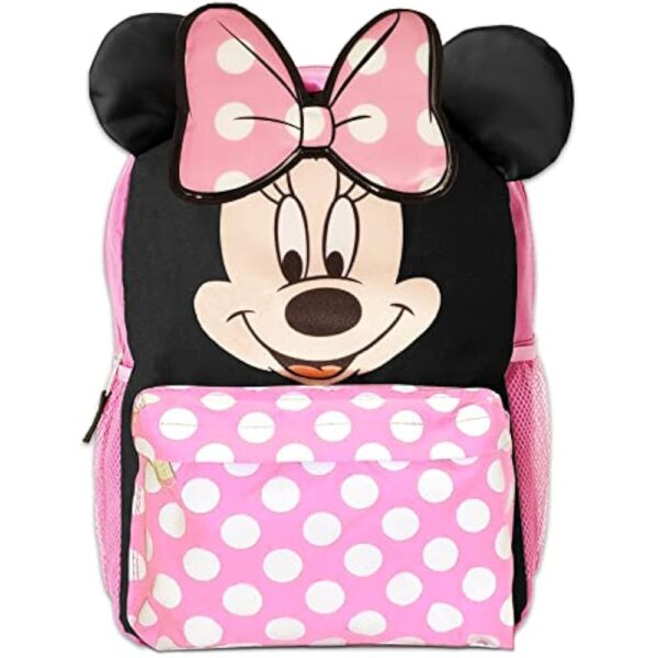 Small Backpack - Disney - Minnie Mouse - Happy Face - Image 2