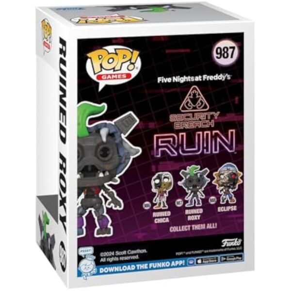 Funko POP! Games: Ruin - Ruined Roxy - Roxy - FNAF - Collectable Vinyl Figure - Gift Idea - Official Merchandise - for Kids & Adults - Video Games Fans - Model Figure for Collectors and Display - Image 3