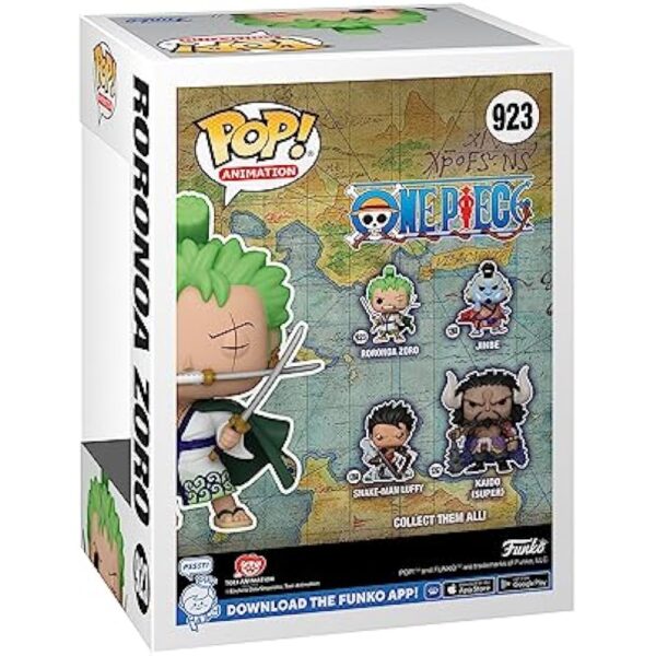 Funko POP! Animation: One Piece - Roronoa Zoro - Collectable Vinyl Figure - Gift Idea - Official Merchandise - for Kids & Adults - Anime Fans - Model Figure for Collectors and Display - Image 4