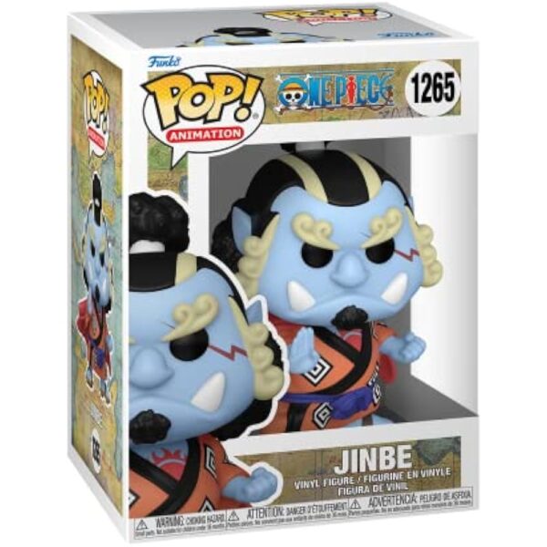 Funko POP! Animation: One Piece - Jinbe - 1/6 Odds for Rare Chase Variant - Collectable Vinyl Figure - Gift Idea - Official Merchandise - for Kids & Adults - Anime Fans - Image 3
