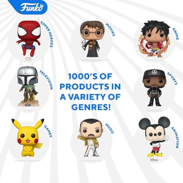 Funko POP Heroes: Dia De Los DC - Joker, Multicolor - Image 5