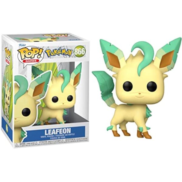 Funko Pop Games: Pokemon - Leafeon - Collectable Vinyl Figure - Gift Idea - Official Merchandise - Toys for Kids & Adults - Video Games Fans - Model Figure for Collectors and Display - Image 2