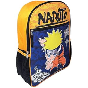 Bioworld Naruto 16" Backpack with 1 Front Pocket