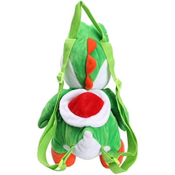 Super Mario Bros Yoshi 17 Youth Plush Backpack - Image 4
