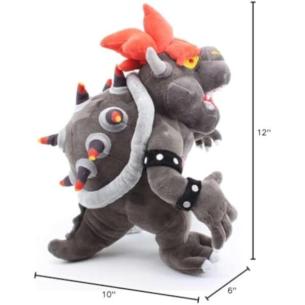 uiuoutoy Fury Koopa Plush Toy 12" Switch Game Fury World Character Stuffed Animal - Image 3