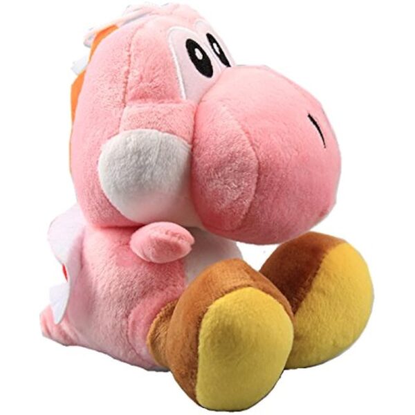 Pink Yoshi Plush Toy Stuffed Animal Doll 6"