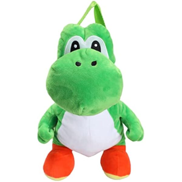 Super Mario Bros Yoshi 17 Youth Plush Backpack - Image 2