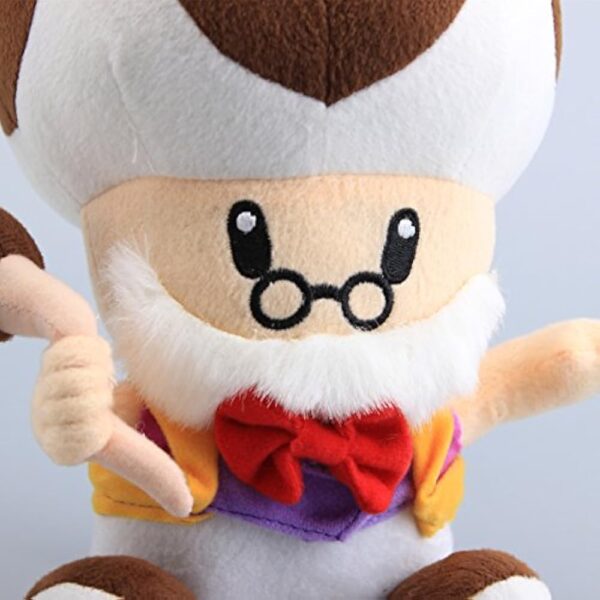 uiuoutoy Toadsworth Plush Toy Doll 10'' - Image 5