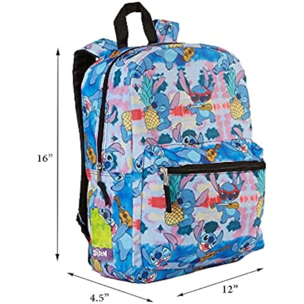 Disney Lilo & Stitch Backpack for Kids or Adults, 16 inch - Image 2