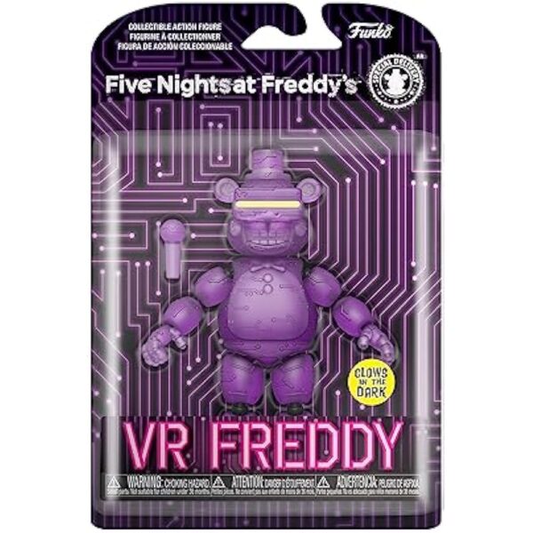 Funkop Pop! Action Figure: Five Nights at Freddy's - VR Freddy (Glow in The Dark)