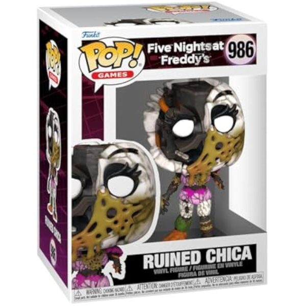 Funko POP! Games: Ruin - Ruined Chica - FNAF - Collectable Vinyl Figure - Gift Idea - Official Merchandise - for Kids & Adults - Video Games Fans - Model Figure for Collectors and Display