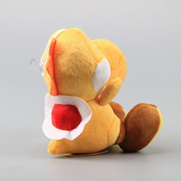 uiuoutoy Yellow Yoshi Plush Toy Stuffed Animal Doll 6" - Image 5