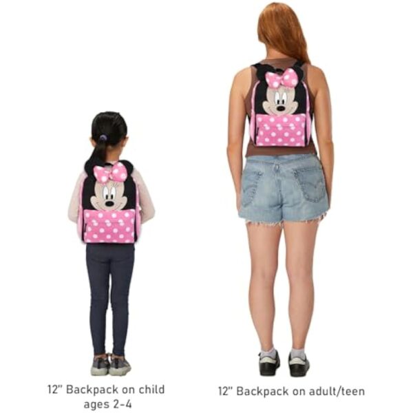 Small Backpack - Disney - Minnie Mouse - Happy Face - Image 5