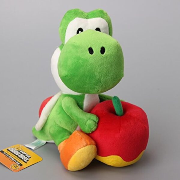 uiuoutoy Yoshi with Apple Plush 7'' - Image 4