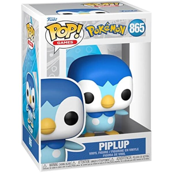 Funko Pop! Games: Pokemon - Piplup - Image 4