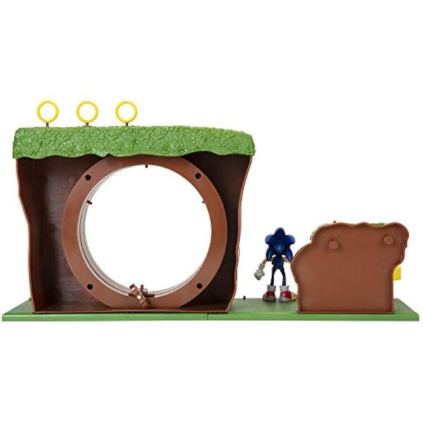 Sonic The Hedgehog Green Hill Zone Playset with 2.5" Sonic Action Figure - Image 4